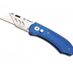 Cutter Pliant Herbertz Aluminium bleu