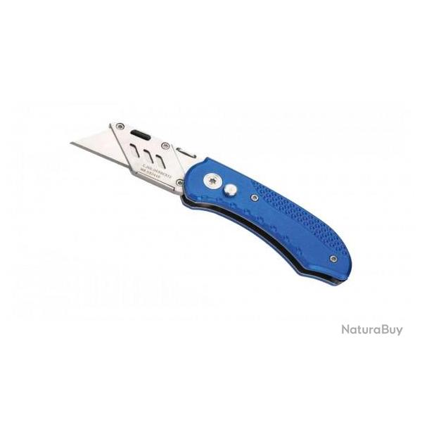 Cutter Pliant Herbertz Aluminium bleu