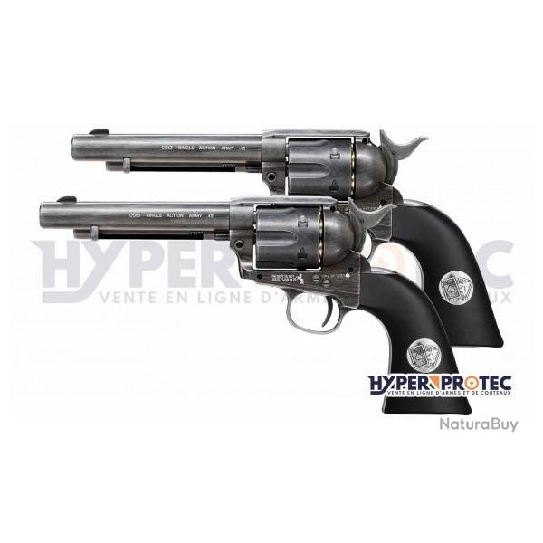 [Edition Limit�e] Colt SAA Double Aces Duel Set - Revolver � Plomb