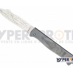 Couteau Douk Douk acier carbone forg&eacute; - 20 cm - Grise