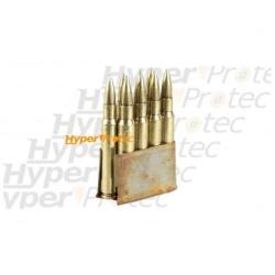 Clip original + 8 cartouches factices 30.06 de collection Garand