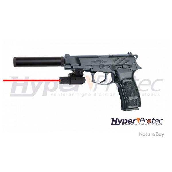 Pack Bersa Thunder 9 Pro culasse fixe CO2 � billes d'aciers