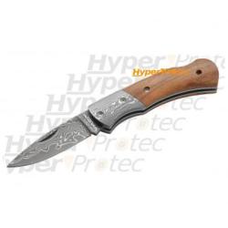 Très petit couteau Damas manche olivier Magnum Mistress