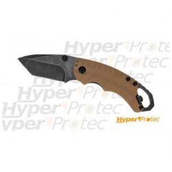 Petit couteau pliant Kershaw Shuffle II tan