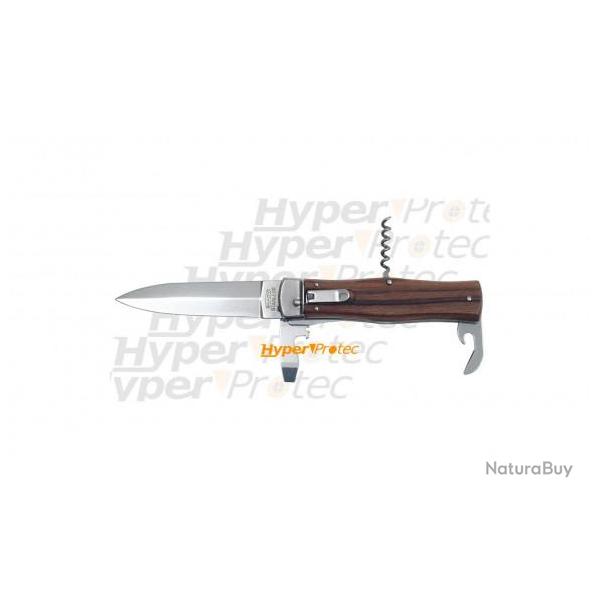 Couteau automatique Mikov Predator cocobolo avec �tui cuir