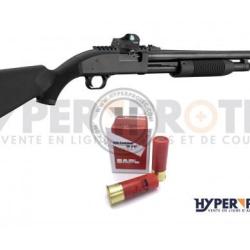 Pack Mossberg Maverick 88 + Cartouche + Porte Cartouches + Viseur Point Rouge