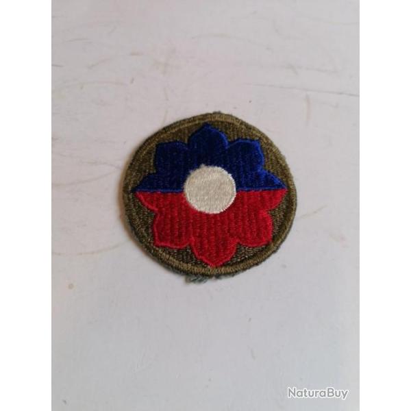 Patch arm�e us 9th INFANTRY DIVISION  ORIGINAL 3