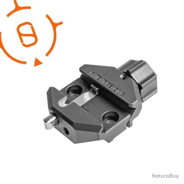 clamp picatinny Arisaka platine coulissante sur rail picatinny pour atlas