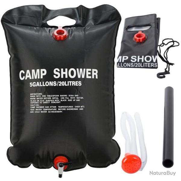 Douche Solaire de Camping Ext�rieur 20 Litres