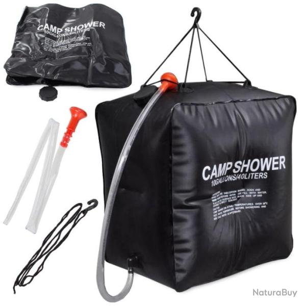 Douche Solaire de Camping Ext�rieur 40 Litres