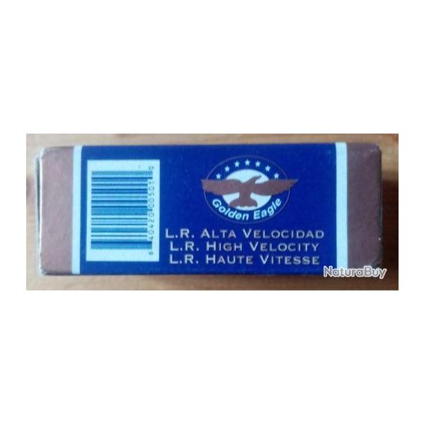 Bote ancienne 22 LR Golden Eagle (Mexique)