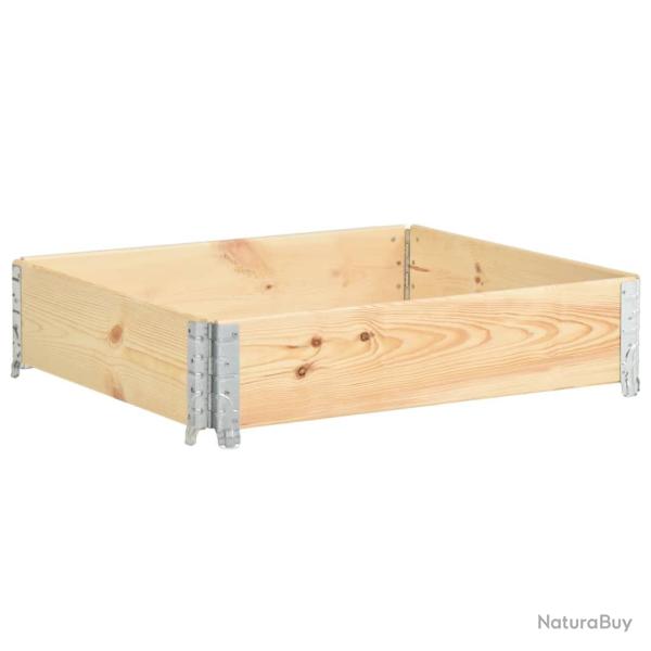 Jardini�re sur�lev�e 100 x 100 cm bois de pin solide 02_0000840
