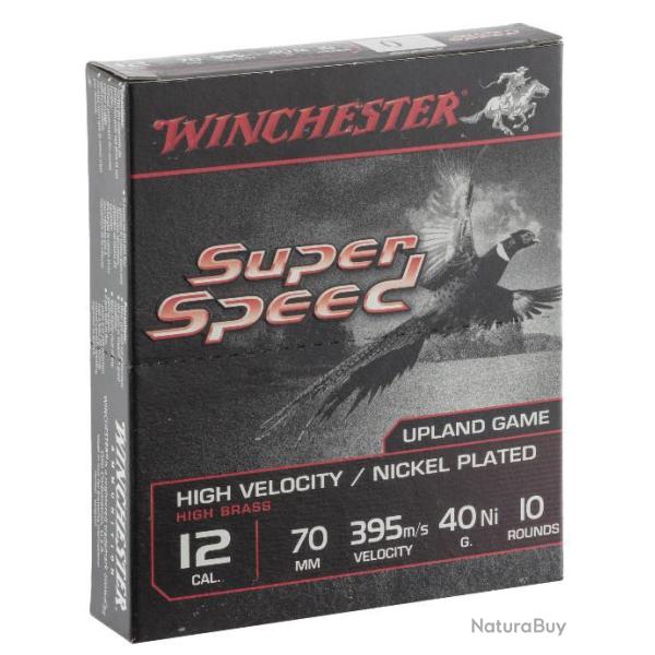 Cartouches Winchester Super Speed G2 nickel - Cal. 12/70 plomb 2