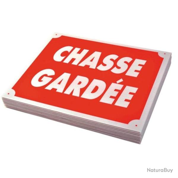 Panneau Plastique Stepland Chasse Gard�e - 1