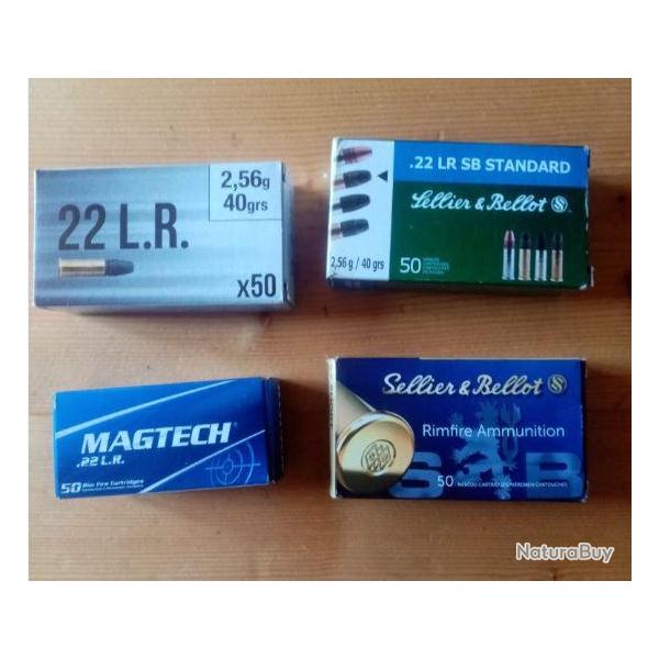 Lot de botes vides divers marques 22 LR (2)