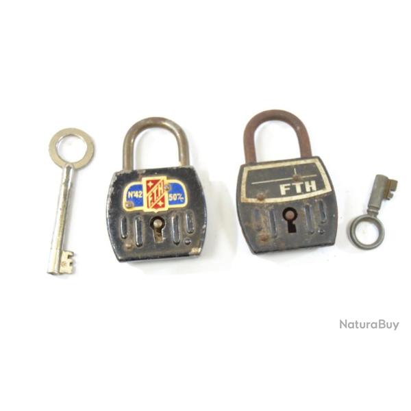 Lot cadenas vintage anciens FTH