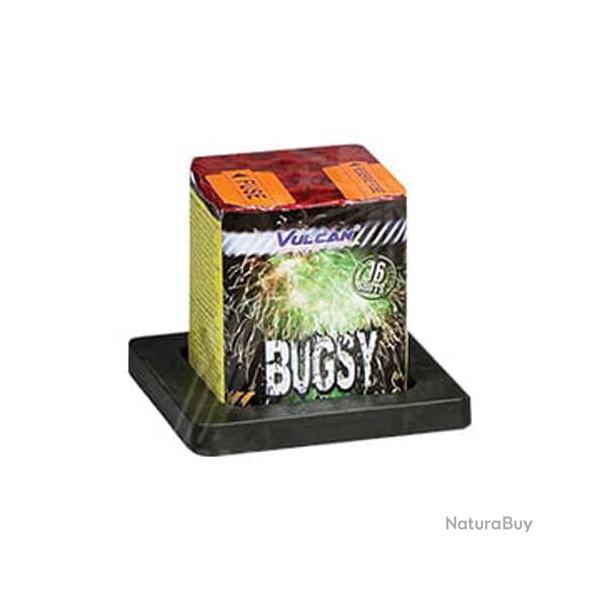 Feu d'artifice Compact Vulcan Bugsy 16 d�parts 16 Coups