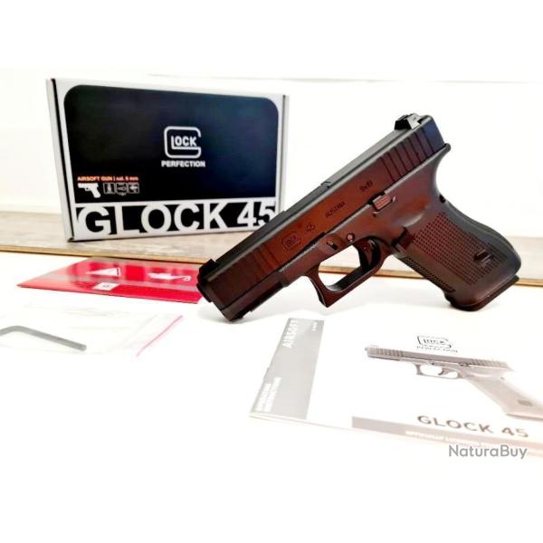 PRE COMMANDE Glock 45 GEN5 GBB UMAREX VFC PACK COMPLET SIGHT PHOSPHORESCENT BY PNA!