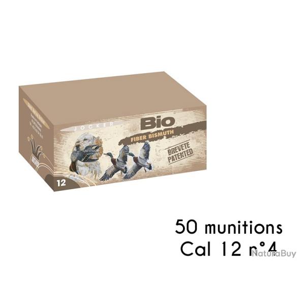 50 Cartouches JOCKER BIO FIBER 32 BISMUTH BG n�6 6
