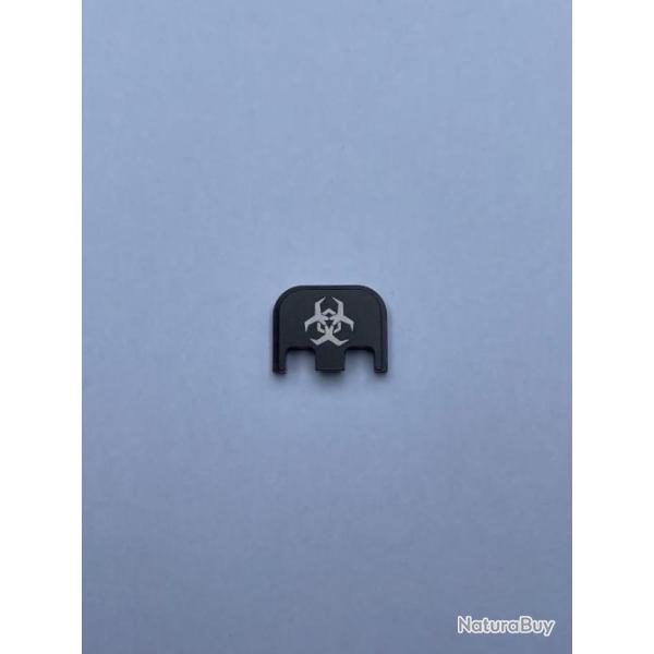 Plaque de culasse / Cover Plate percuteur GLOCK - BIOHAZARD