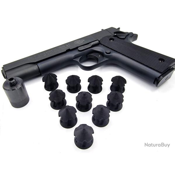 20 Ogives Devastator cal. 8 et 9mm PAK pour embout 18mm