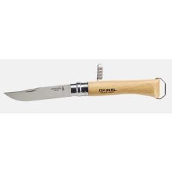 Couteau pliant OPINEL tire bouchon d&eacute;capsuleur n&deg;10