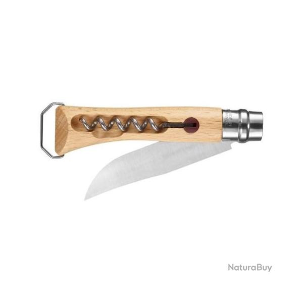 OPINEL 10 VRI AVEC TIRE-BOUCHON/DECAPSULEUR