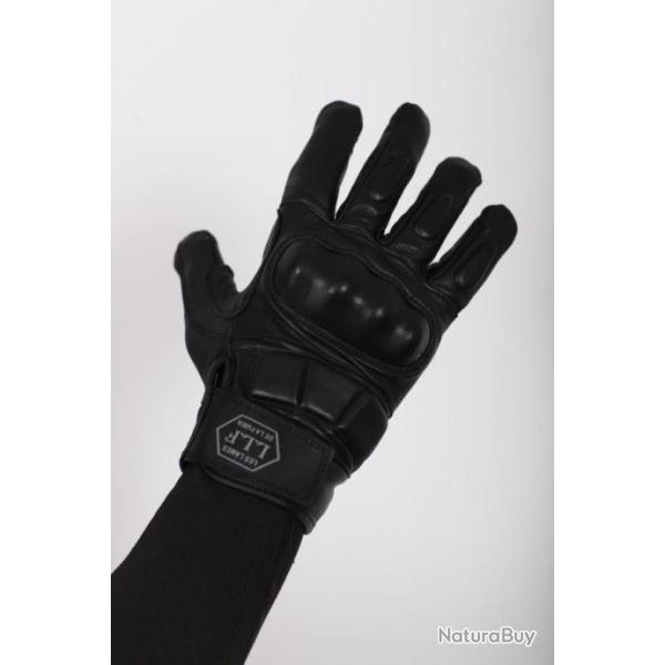 Gants tactique EXTRME LLF cuir/kevlar/EVA