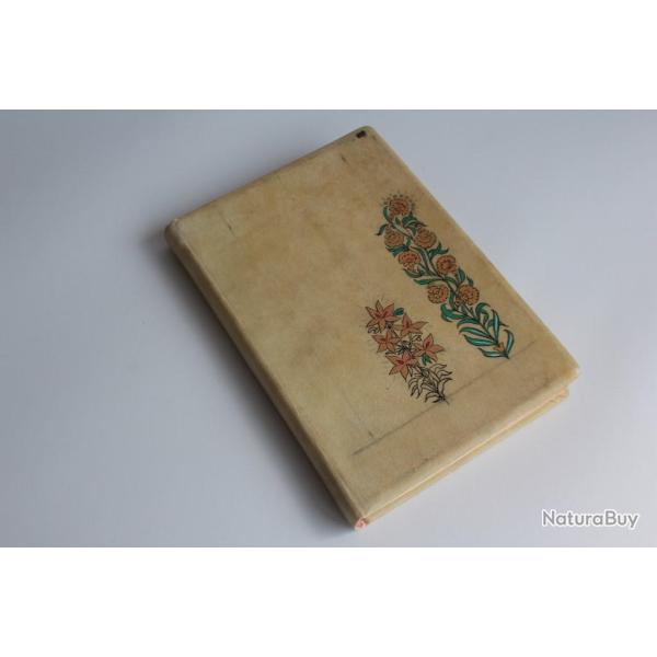 Livre Amour de la Perse reliure parchemin peinte Franz Toussaint 1929