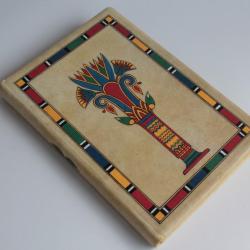 Livre de l'éternité reliure parchemin peinte Franz Toussaint 1929