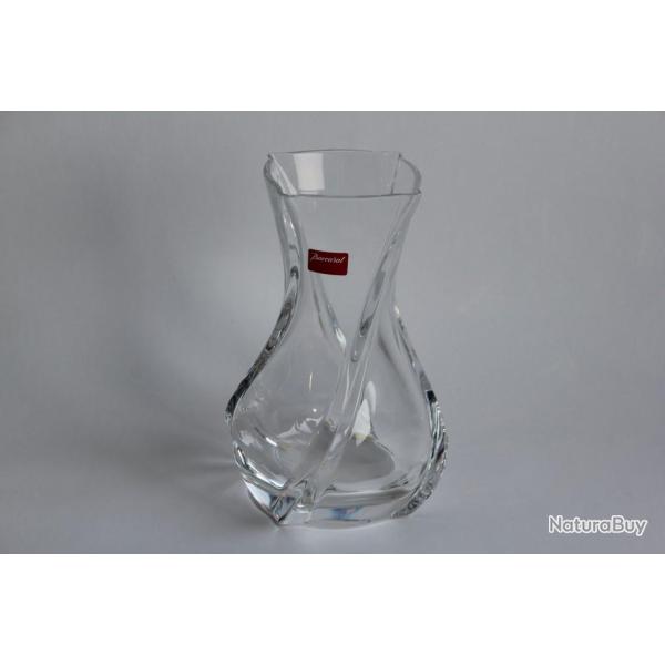 BACCARAT Vase cristal Serpentin