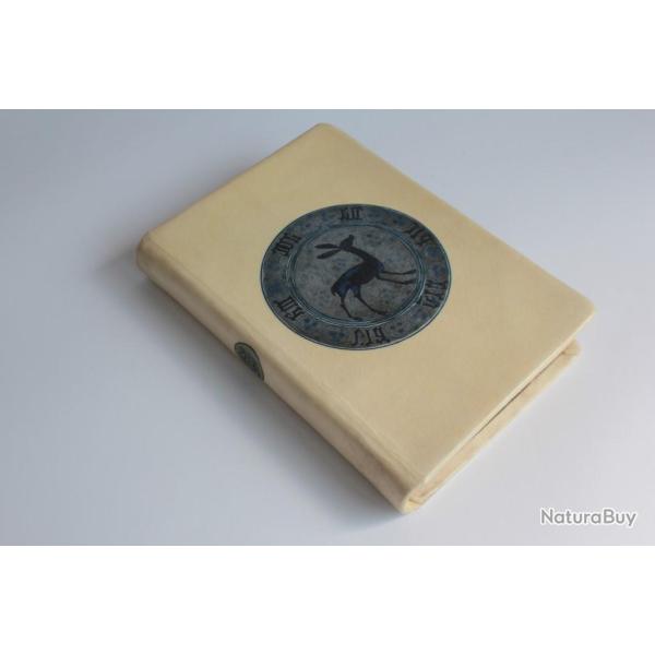 Livre Contes Romancero moresque reliure parchemin peinte 1921