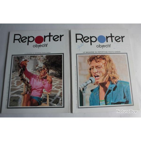 Revue Reporter objectif photo-cinma 1971 n1 et n3