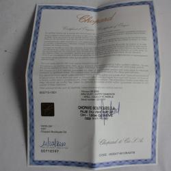 CHOPARD Garantie pour bracelet Happy Diamonds