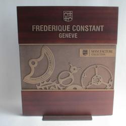FREDERIQUE CONSTANT Présentoir publicitaire Montre bois