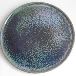 Plat grès flammé Alphonse Cytère Unis France Rambervillers