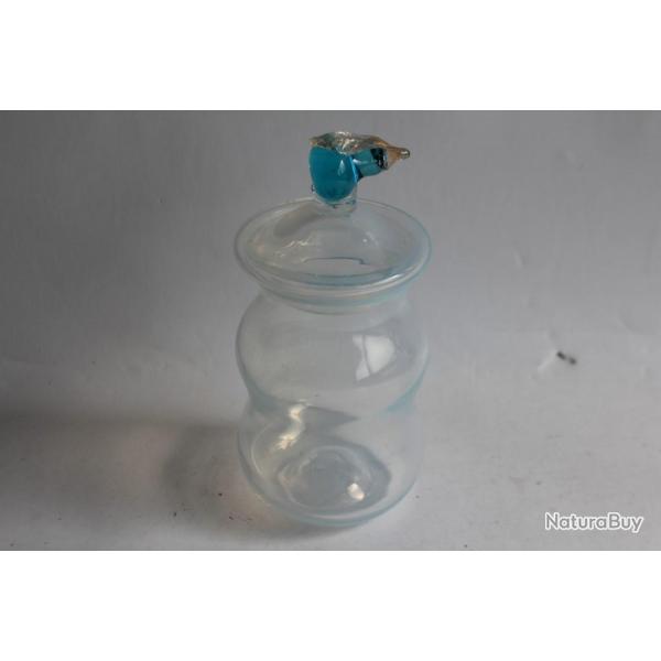 MURANO Bonbonni�re verre opalescent Salviati