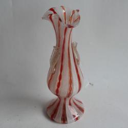 MURANO Vase verre Zanfirico