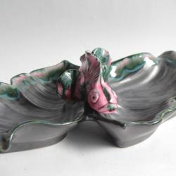 Plat céramique Poisson Hélène UGO Vallauris