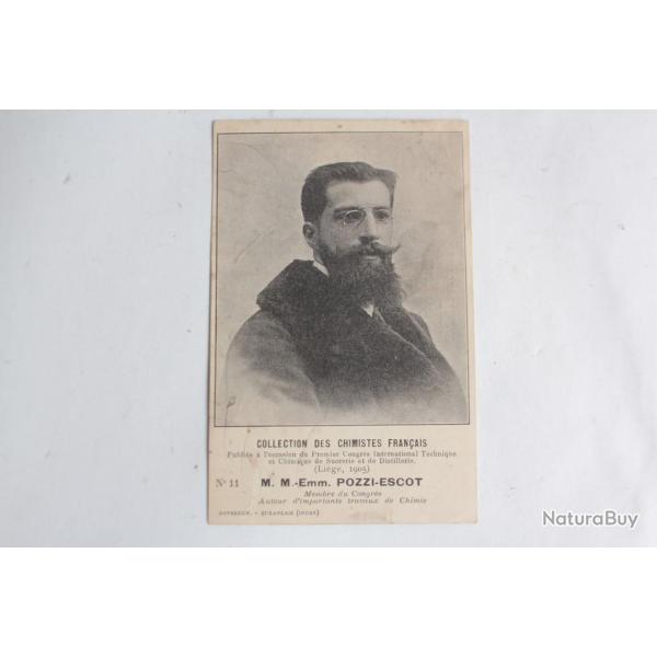 CPA France Collection des chimistes Franais Pozzi-Escot 1905