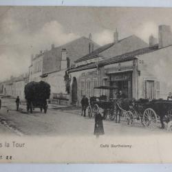 CPA France Mars-la-Tour café Barthélemy
