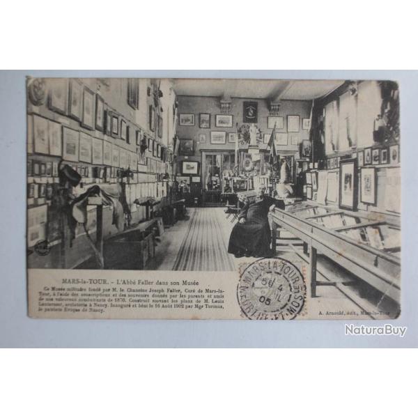 CPA France Mars-la-Tour L'abb� Faller dans son Mus�e