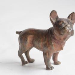 Bronze viennois miniature Chien Bouledogue