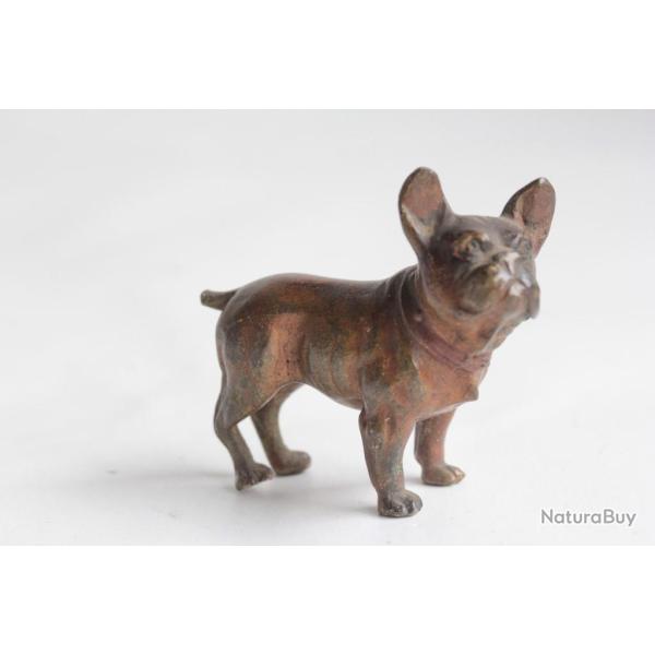Bronze viennois miniature Chien Bouledogue