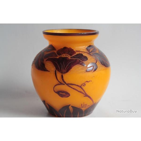 Vase verre VAL Daum Verrerie Belle �toile