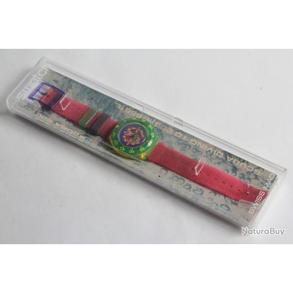 SWATCH Montre Swatch Scuba 200 Bay Breeze SDJ101 1993