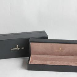 De GRISOGONO Écrin long pour montre Bracelet Bijoux