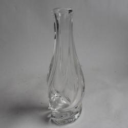 SAINT LOUIS Vase soliflore cristal torsad&eacute;