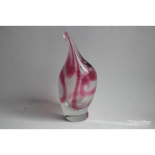 HARRACHOU Vase Harrtil verre Alois Metelak Tch�coslovaquie