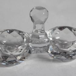 BACCARAT Sali&egrave;re cristal moul&eacute;